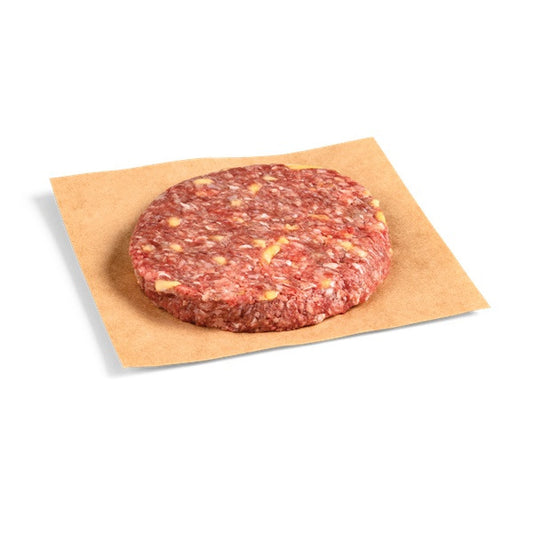 Jerrys Gourmet BEEF PATTIES 85 LEAN CHEDDAR