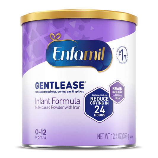 Enfamil Gentlease Baby Formula, Reduces Fussiness, Crying and Gas, Powder Can