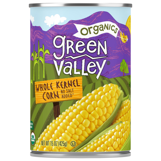 Green Valley No Salt Added Whole Kernel Corn