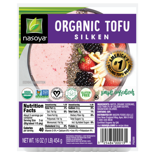 Nasoya Tofu, Organic, Silken