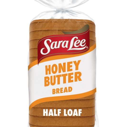 Sara Lee Honey Butter Bread, Half Loaf