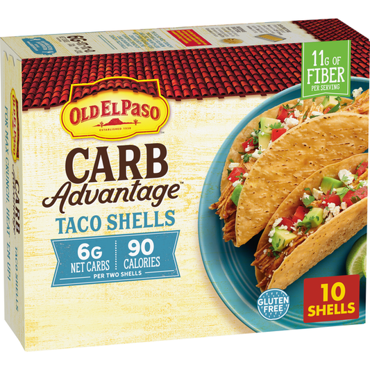 Old El Paso Carb Advantage High Fiber Gluten Free Taco Shells