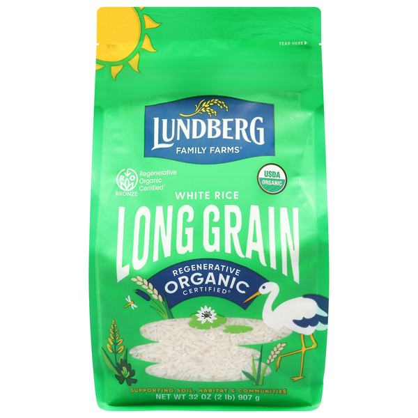 Lundberg Family Farms Organic, White Long Grain Rice