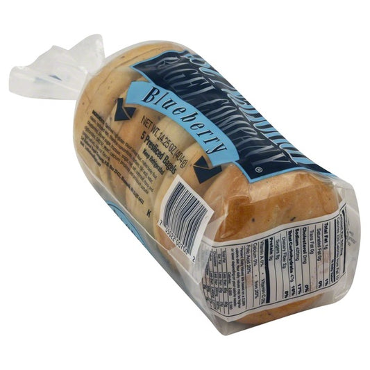 1st National Bagel Company Bagels, Blueberry, Pre-Sliced