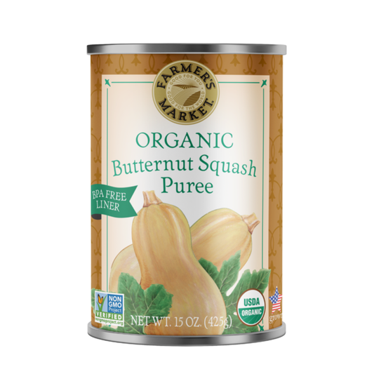 Farmer's Market Foods Organic Butternut Squash Puree