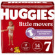 Huggies Little Movers Baby Diapers, Size 7 (41+ lbs)