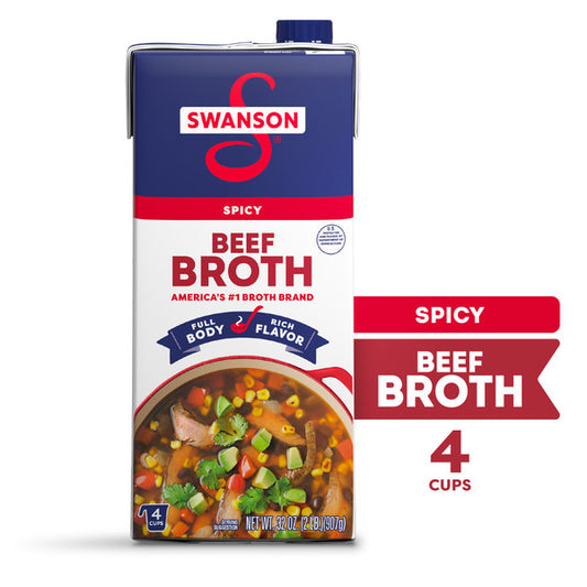 Swanson's Spicy Beef Broth