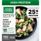 Healthy Choice Simply Steamers Grilled Chicken & Broccoli Alfredo, Frozen Meal