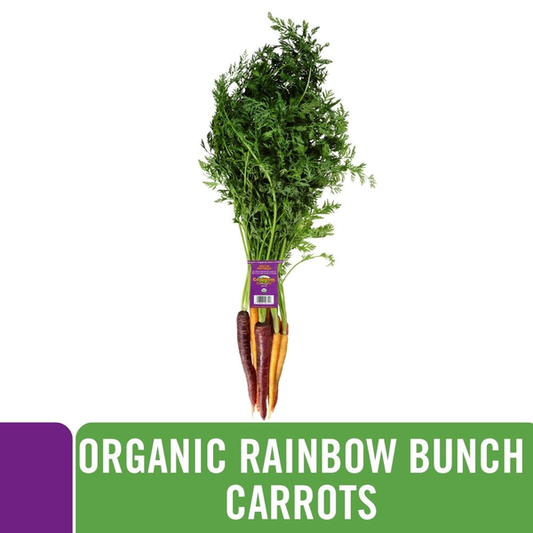 Cal-Organic Organic Rainbow Carrots, Bunch