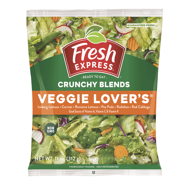 Fresh Express Veggie Lover's salad blend