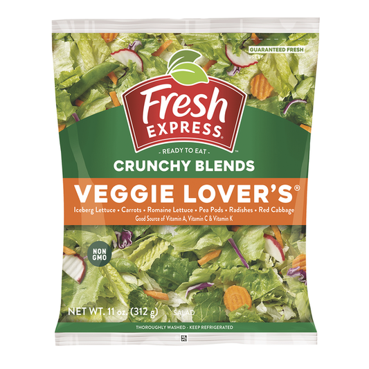 Fresh Express Veggie Lover's salad blend