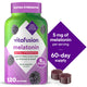 vitafusion Extra Strength Melatonin Gummies Blackberry