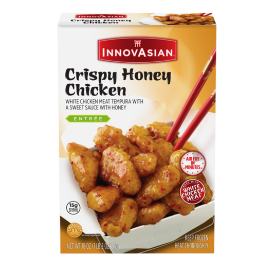 InnovAsian Crispy Honey Chicken, Frozen Multi-Serve Entrée
