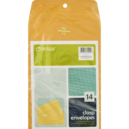 Top Flight Envelopes, Clasp