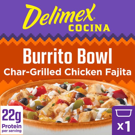 Delimex Char-Grilled Chicken Fajita Burrito Bowl
