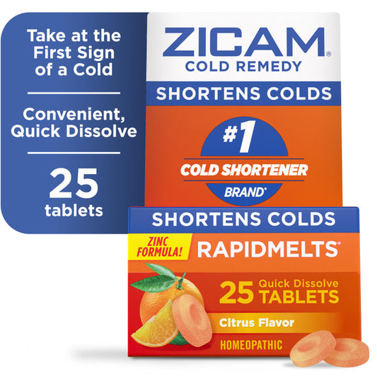Zicam Cold Remedy Rapidmelts