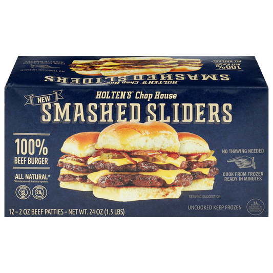 Holten’s Beef Patties Smashed Sliders