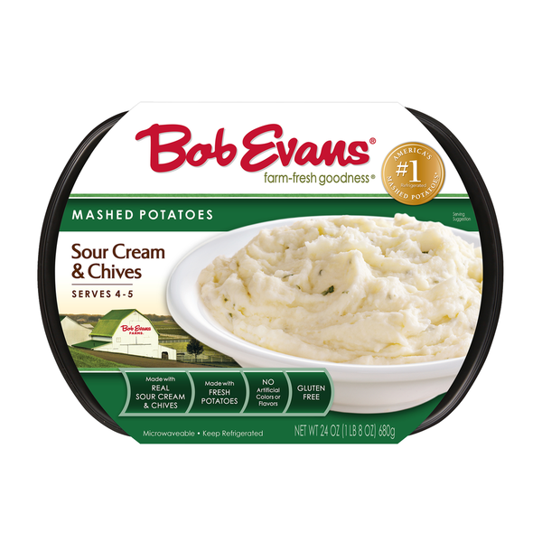 Bob Evans Farms Sour Cream & Chives Mashed Potatoes
