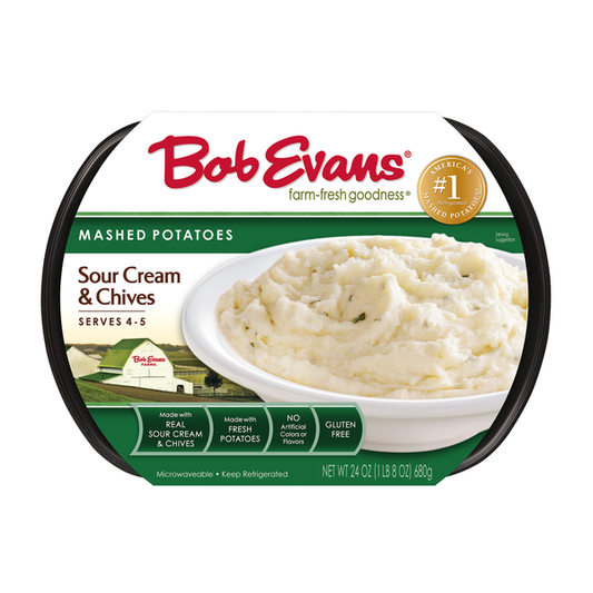 Bob Evans Farms Sour Cream & Chives Mashed Potatoes