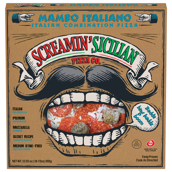 Screamin' Sicilian Mambo Italiano Pizza