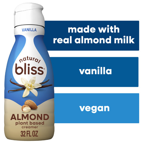 Coffee mate natural bliss Plant Based Vanilla Flavored Almond Creamer