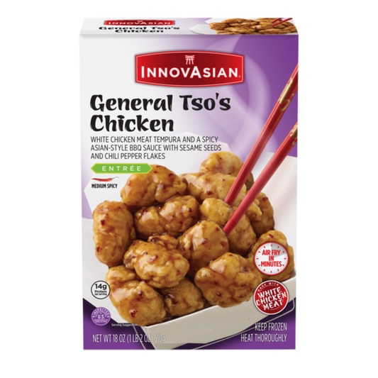 InnovAsian General Tso's Chicken, Frozen Multi-Serve Entrée