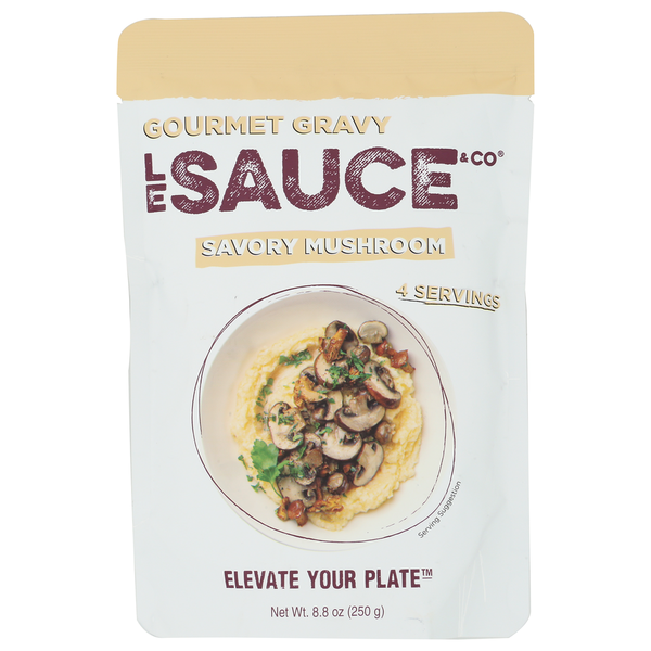 Le Sauce & Co Savory Mushroom Gourmet Gravy