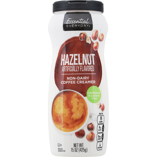 Essential Everyday Coffee Creamer, Non-Dairy, Hazelnut