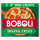 Boboli 2 ct, 8" Original, Mini Pizza Crusts, Ready-made, Cooked Pizza Dough, 9 oz