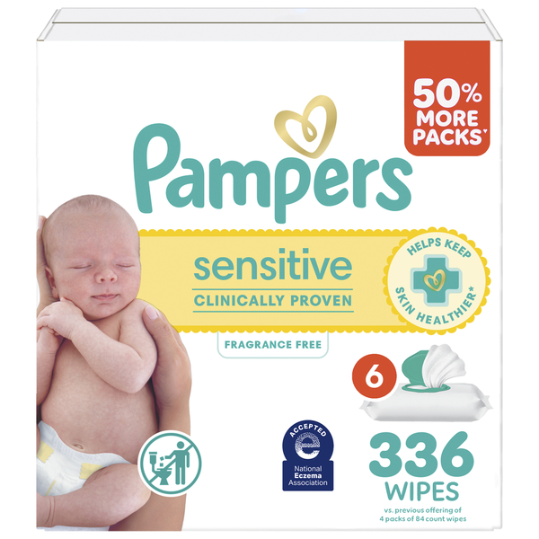 Pampers Baby Wipes Sensitive