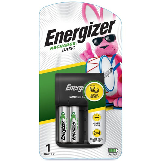 Energizer Basic Charger for NiMH AA and AAA Batteries