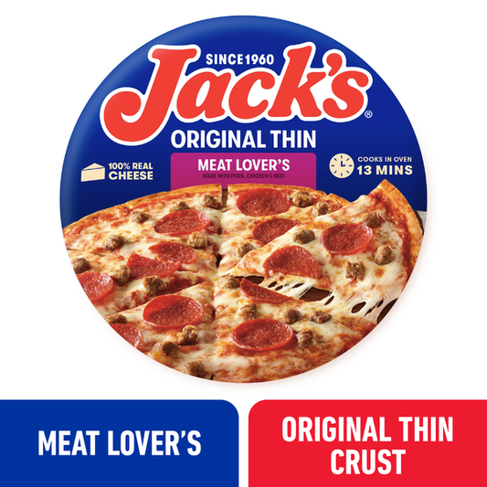 Jack's Original Thin Crust Meat Lover's Pizza