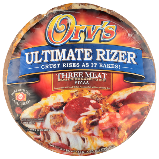 Orv's Three Meat Pizza