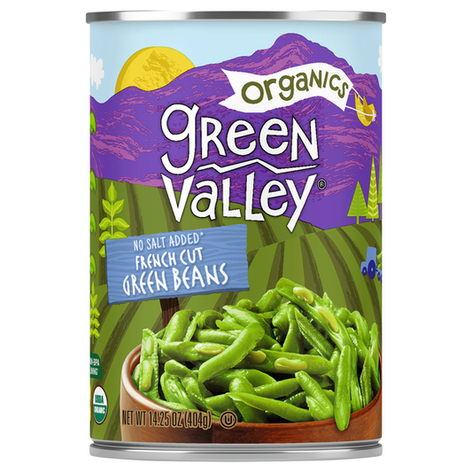 Green Valley French Cut No Salt Added Green Beans