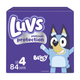 Luvs Platinum Protection Baby Diapers, Size 4