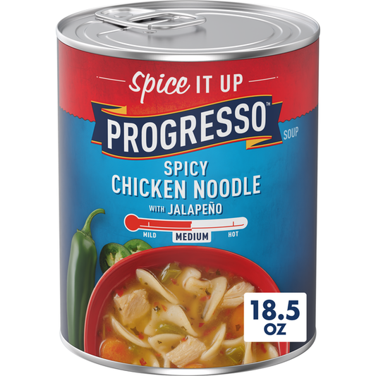 Progresso Spicy Chicken Noodle Soup with Jalapeño
