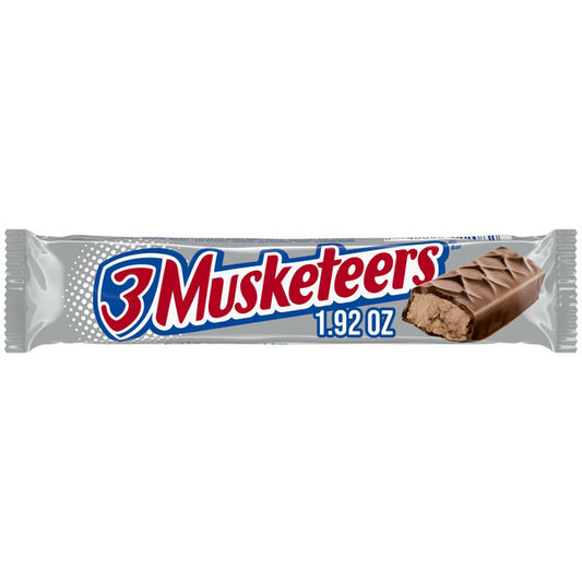 3 Musketeers Candy Milk Chocolate Bar Full Size