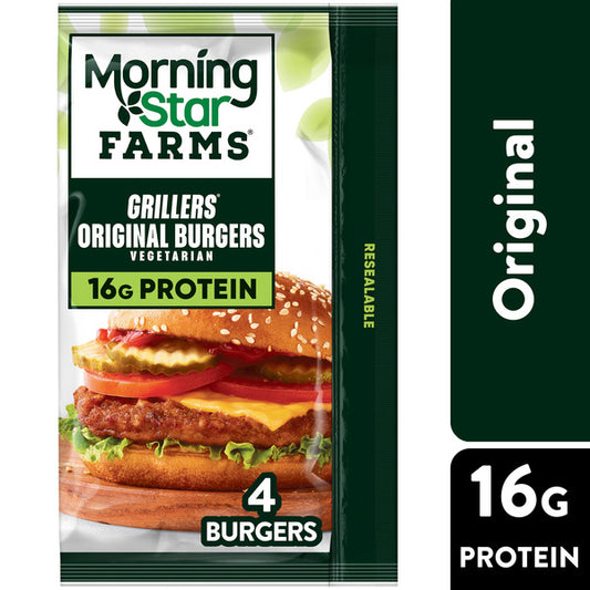Morning Star Farms Classic Grillers Original Vegetarian, Meat Free