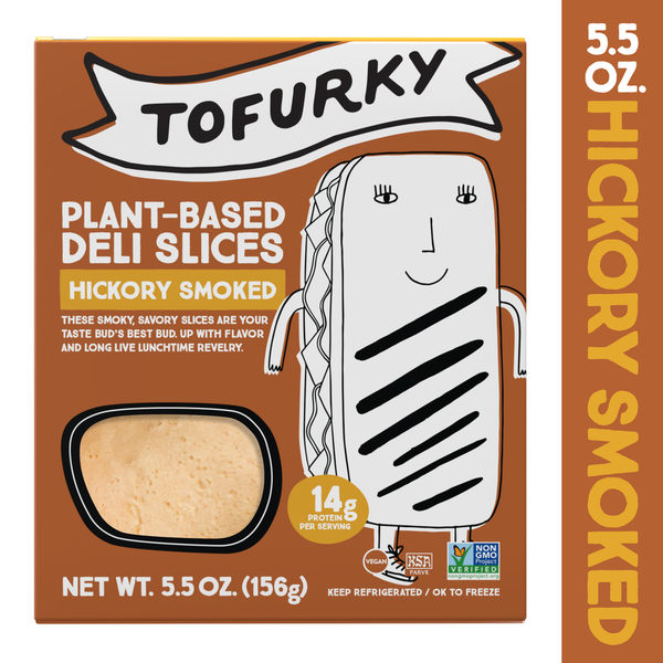 Tofurky Deli Slices, Plant-Based, Hickory Smoked