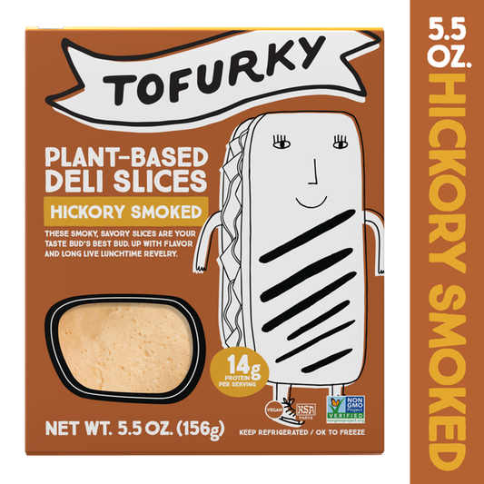 Tofurky Deli Slices, Plant-Based, Hickory Smoked