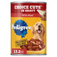 Pedigree Choice Cuts In Gravy Adult Canned Soft Wet Dog Food With Beef, 13.2 oz. Can