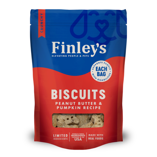 Finley's Peanut Butter & Pumpkin Biscuits