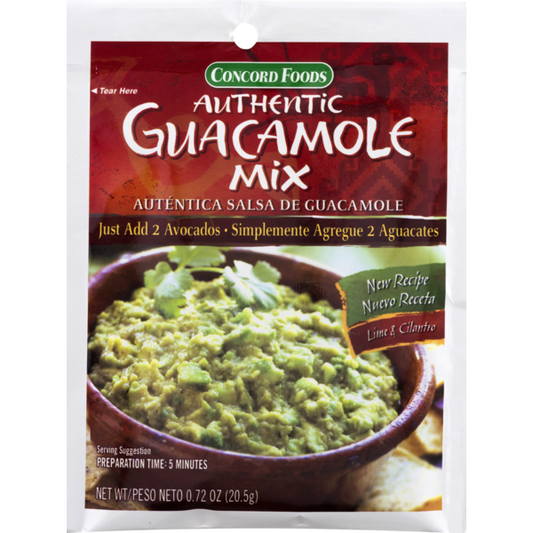 Concord Foods Authentic Guacamole Mix