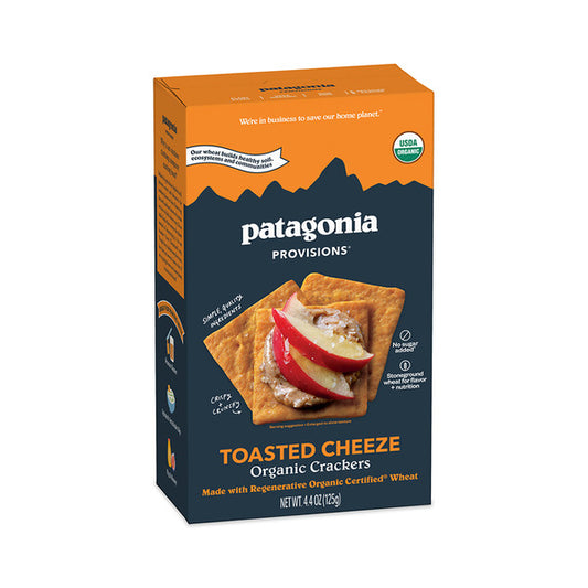 Patagonia Provisions Organic Crackers, Toasted Cheeze