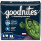 Goodnites Boys' Nighttime Bedwetting Underwear, Size S/M (43-68 lbs)