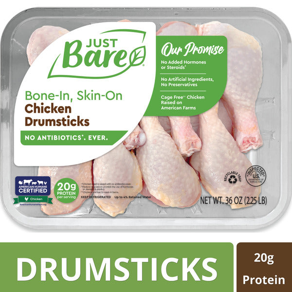 Just Bare Brand Chicken Drumsticks