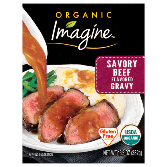 Imagine Gravy, Organic, Savory Beef Flavored