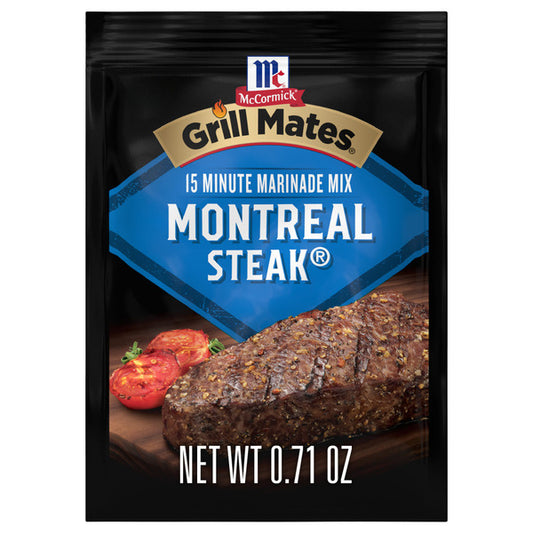 McCormick® GRILL MATES Montreal Steak Marinade Seasoning Mix