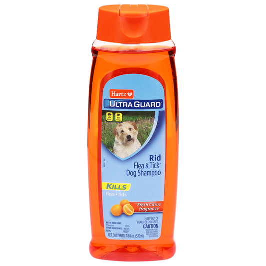 Hartz Rid Flea & Tick Fresh Citrus Fragrance Dog Shampoo