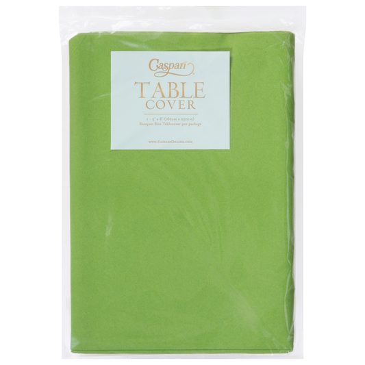 Caspari Tablecover, Leaf Green, Banquet Size